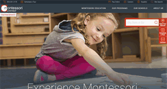 Desktop Screenshot of montessori.com