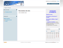 Tablet Screenshot of moodle.montessori.edu.co