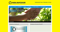 Desktop Screenshot of montessori.ph