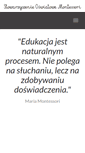 Mobile Screenshot of montessori.pl