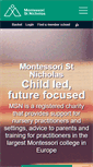 Mobile Screenshot of montessori.org.uk