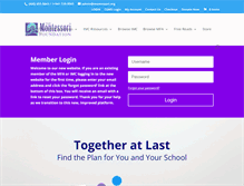 Tablet Screenshot of montessori.org