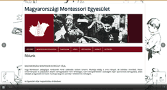 Desktop Screenshot of montessori.hu
