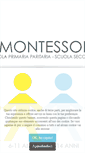 Mobile Screenshot of montessori.co.it